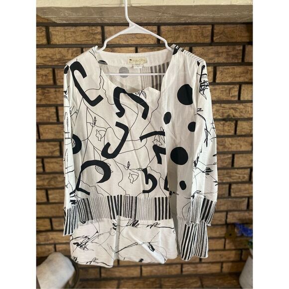 Impulse‎ California Geometric Printed Top - Picture 1 of 6